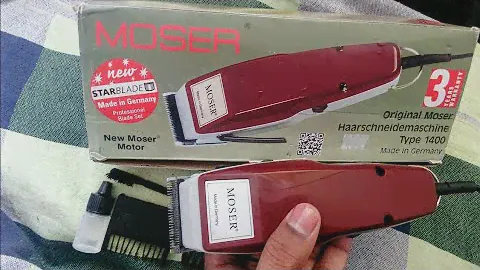 Moser Trimmer 1400 Original review in Hindi